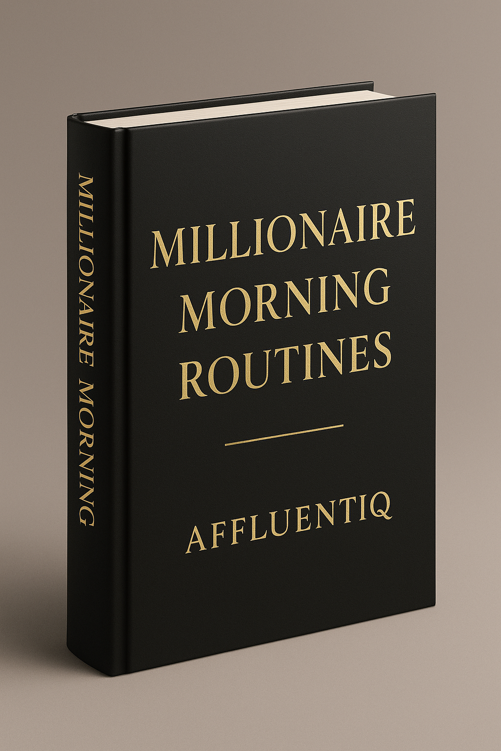 Millionaire Morning Routines